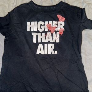 black nike shirt boys or girl children worn probably 10 times